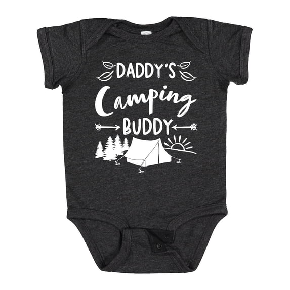 Inktastic Daddys Camping Buddy Boys or Girls Baby Bodysuit