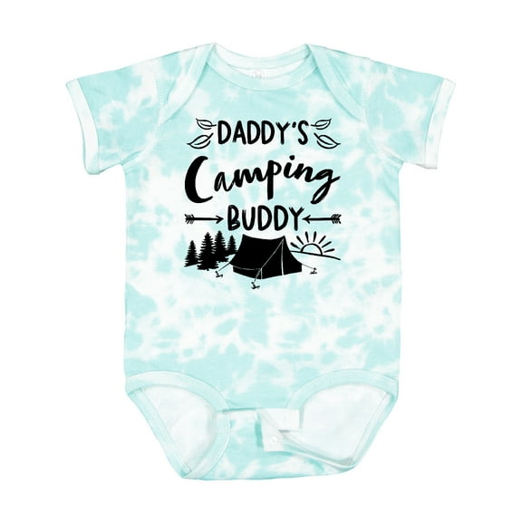 Inktastic Daddys Camping Buddy Boys or Girls Baby Bodysuit