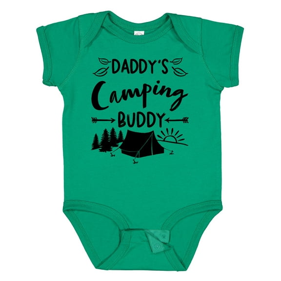 Inktastic Daddys Camping Buddy Boys or Girls Baby Bodysuit