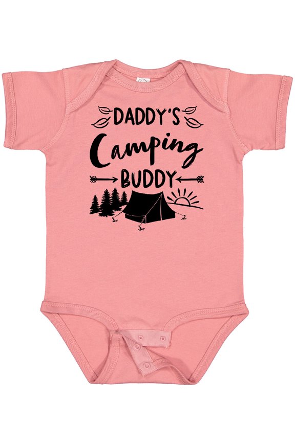 Daddys Camping Buddy Boys or Girls Baby Bodysuit