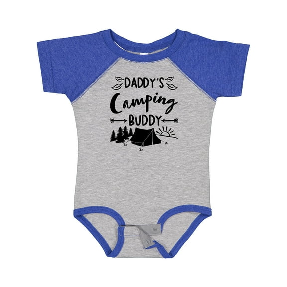Inktastic Daddys Camping Buddy Boys or Girls Baby Bodysuit