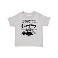 thumbnail image 1 of Inktastic Daddys Camping Buddy Boys or Girls Baby T-Shirt, 1 of 5