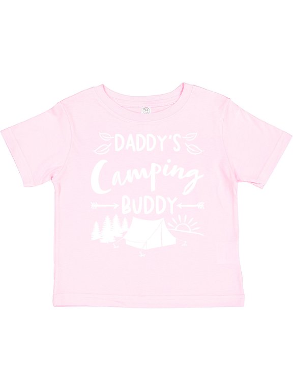 Daddys Camping Buddy Boys or Girls Toddler T-Shirt