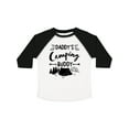 thumbnail image 1 of Inktastic Daddys Camping Buddy Boys or Girls Toddler T-Shirt, 1 of 5