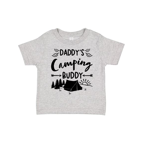 Inktastic Daddys Camping Buddy Boys or Girls Toddler T-Shirt