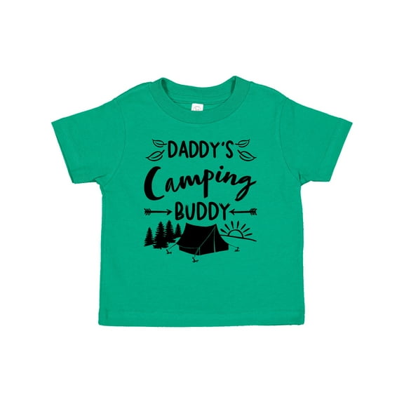 Inktastic Daddys Camping Buddy Boys or Girls Toddler T-Shirt