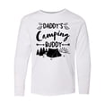 thumbnail image 1 of Inktastic Daddys Camping Buddy Long Sleeve Youth T-Shirt, 1 of 5