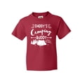thumbnail image 1 of Inktastic Daddys Camping Buddy Youth T-Shirt, 1 of 5