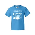 thumbnail image 1 of Inktastic Daddys Camping Buddy Youth T-Shirt, 1 of 5