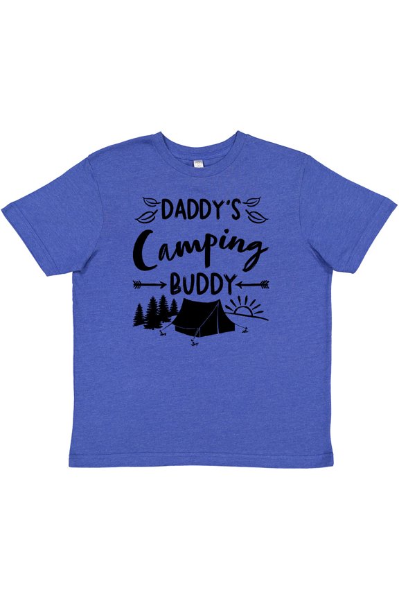 Daddys Camping Buddy Youth T-Shirt