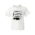 thumbnail image 1 of Inktastic Daddys Camping Buddy Youth T-Shirt, 1 of 5