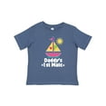 thumbnail image 1 of Inktastic Daddys First Mate Girls Nautical Sailboat Girls Baby T-Shirt, 1 of 5
