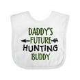 thumbnail image 1 of Inktastic Daddys Future Hunting Buddy Boys or Girls Baby Bib, 1 of 4