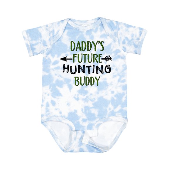 Inktastic Daddys Future Hunting Buddy Boys or Girls Baby Bodysuit