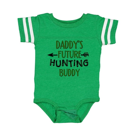 Inktastic Daddys Future Hunting Buddy Boys or Girls Baby Bodysuit
