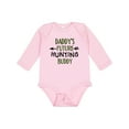 thumbnail image 1 of Inktastic Daddys Future Hunting Buddy Boys or Girls Long Sleeve Baby Bodysuit, 1 of 5