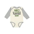 thumbnail image 1 of Inktastic Daddys Future Hunting Buddy Boys or Girls Long Sleeve Baby Bodysuit, 1 of 5