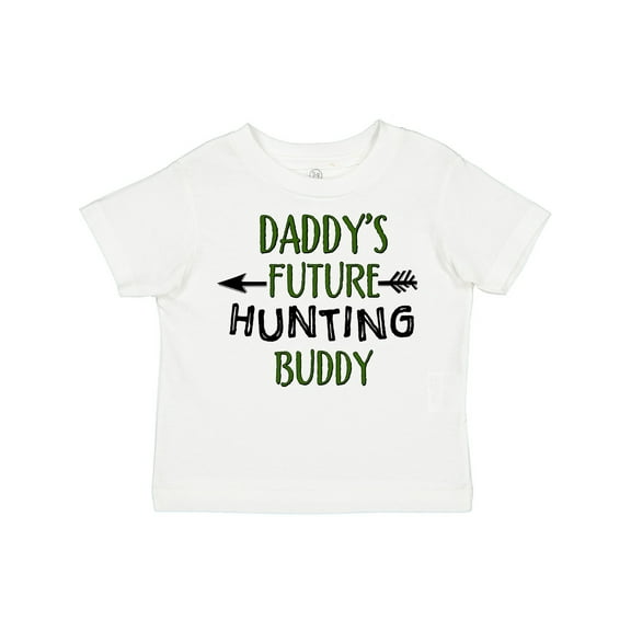 Inktastic Daddys Future Hunting Buddy Boys or Girls Toddler T-Shirt