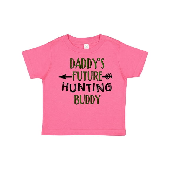 Inktastic Daddys Future Hunting Buddy Boys or Girls Toddler T-Shirt