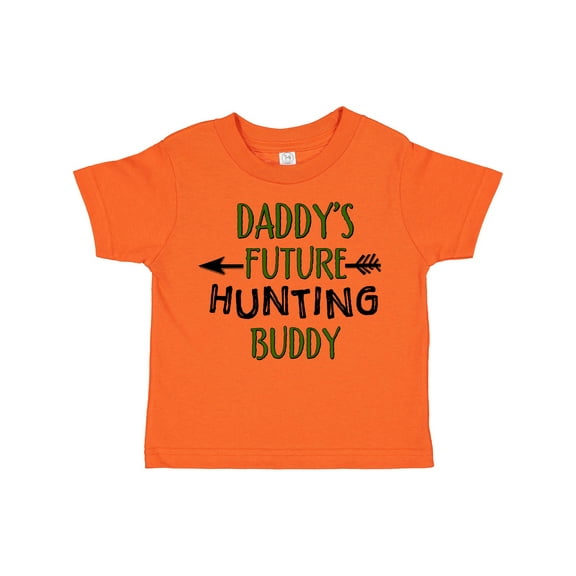 Inktastic Daddys Future Hunting Buddy Boys or Girls Toddler T-Shirt