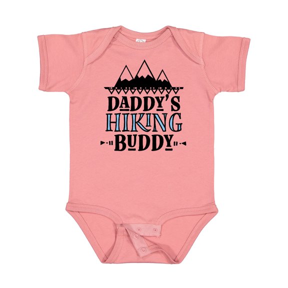 Inktastic Daddys Hiking Buddy Childs Hiker Boys or Girls Baby Bodysuit