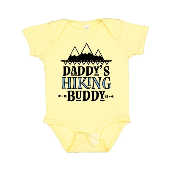 Inktastic Daddys Hiking Buddy Childs Hiker Boys or Girls Baby Bodysuit
