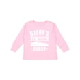thumbnail image 1 of Inktastic Daddys Lil Racing Buddy Boys or Girls Long Sleeve Toddler T-Shirt, 1 of 5