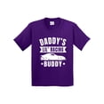thumbnail image 1 of Inktastic Daddys Lil Racing Buddy Youth T-Shirt, 1 of 5