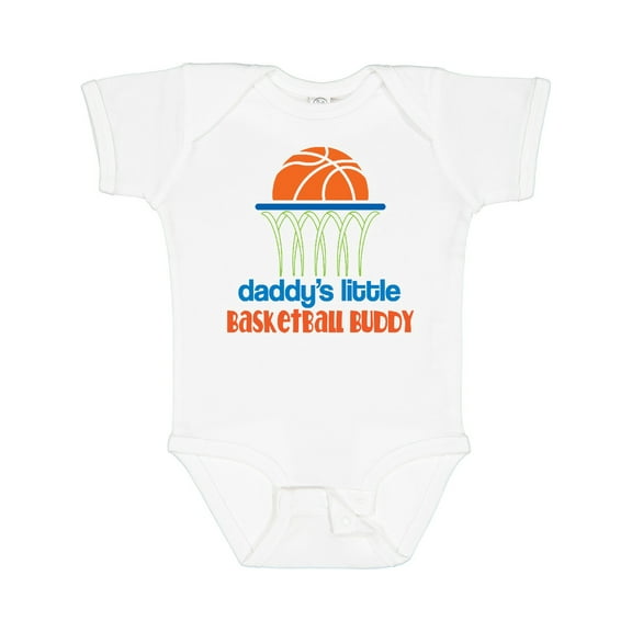 Inktastic Daddys Little Basketball Buddy Boys Baby Bodysuit