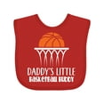 thumbnail image 1 of Inktastic Daddys Little Basketball Buddy Boys Boys Baby Bib, 1 of 4