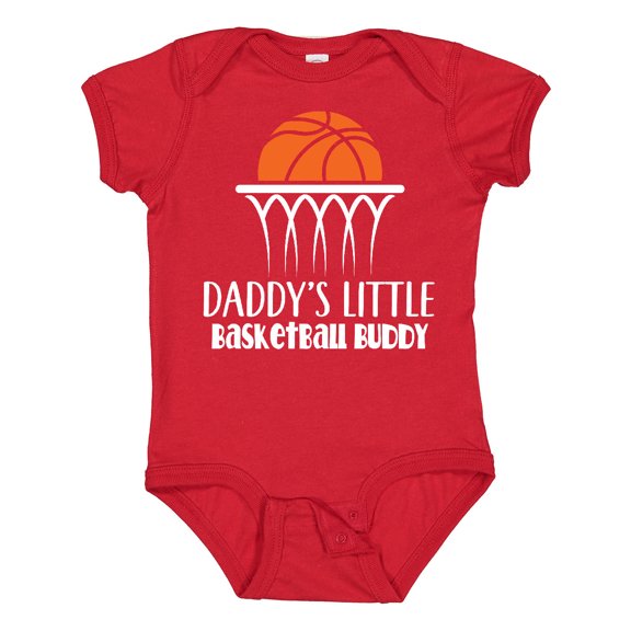 Inktastic Daddys Little Basketball Buddy Boys Boys Baby Bodysuit