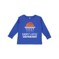 thumbnail image 1 of Inktastic Daddys Little Basketball Buddy Boys Boys Long Sleeve Toddler T-Shirt, 1 of 5
