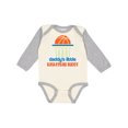 thumbnail image 1 of Inktastic Daddys Little Basketball Buddy Boys Long Sleeve Baby Bodysuit, 1 of 5