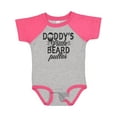 thumbnail image 1 of Inktastic Daddys Little Beard Puller Boys or Girls Baby Bodysuit, 1 of 5