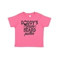 thumbnail image 1 of Inktastic Daddys Little Beard Puller Boys or Girls Baby T-Shirt, 1 of 5