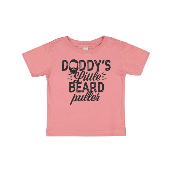 Inktastic Daddys Little Beard Puller Boys or Girls Baby T-Shirt