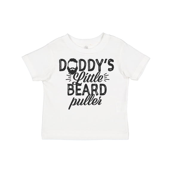 Inktastic Daddys Little Beard Puller Boys or Girls Toddler T-Shirt