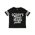 thumbnail image 1 of Inktastic Daddys Little Beard Puller Boys or Girls Toddler T-Shirt, 1 of 5
