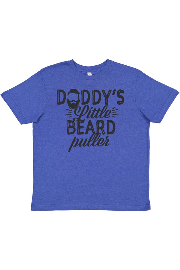 Daddys Little Beard Puller Youth T-Shirt