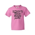 thumbnail image 1 of Inktastic Daddys Little Beard Puller Youth T-Shirt, 1 of 5