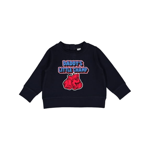 Inktastic Daddys Little Champ Baby Sweatshirt