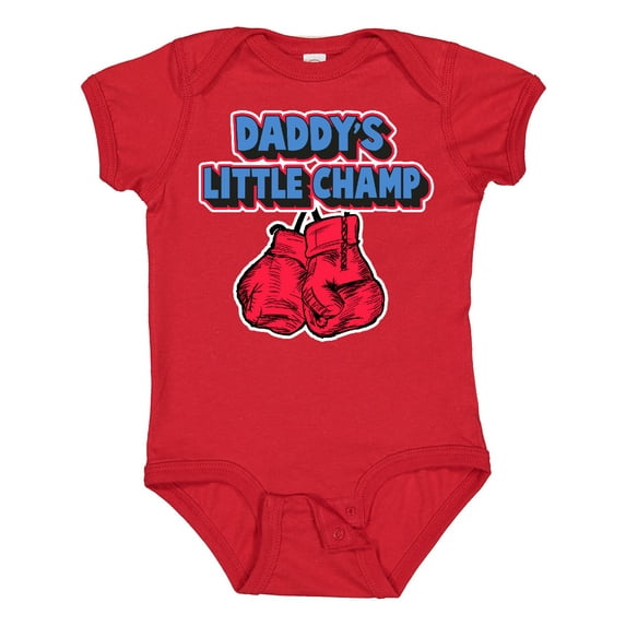 Inktastic Daddys Little Champ Boys or Girls Baby Bodysuit