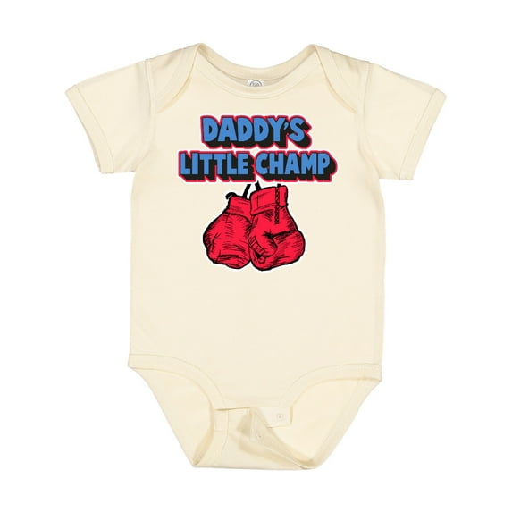 Inktastic Daddys Little Champ Boys or Girls Baby Bodysuit