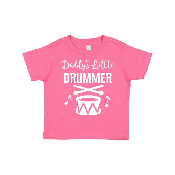 Inktastic Daddys Little Drummer Childs Music Gift Boys or Girls Toddler T-Shirt