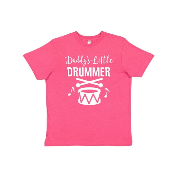 Inktastic Daddys Little Drummer Childs Music Gift Youth T-Shirt