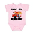 thumbnail image 1 of Inktastic Daddys Little Firefighter Boys or Girls Baby Bodysuit, 1 of 5