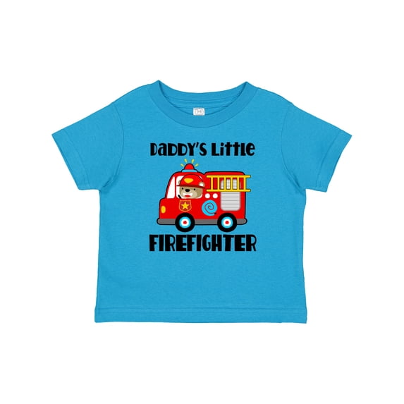 Inktastic Daddys Little Firefighter Boys or Girls Baby T-Shirt