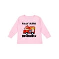 thumbnail image 1 of Inktastic Daddys Little Firefighter Boys or Girls Long Sleeve Toddler T-Shirt, 1 of 5