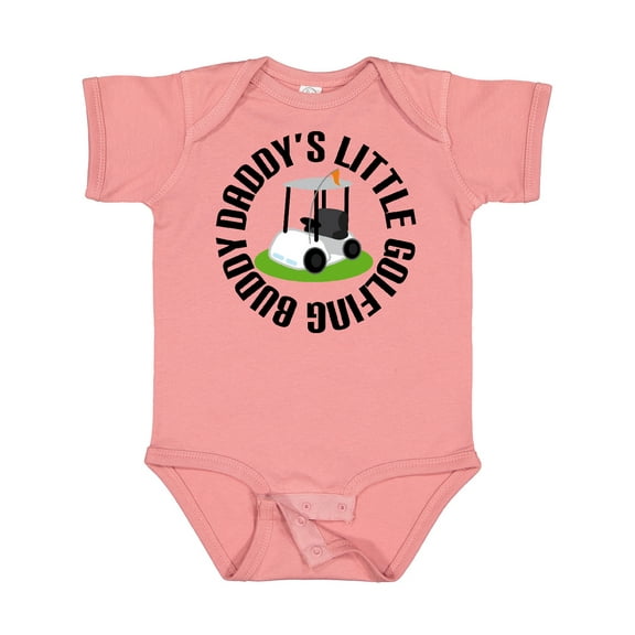 Inktastic Daddys Little Golfing Buddy Boys or Girls Baby Bodysuit