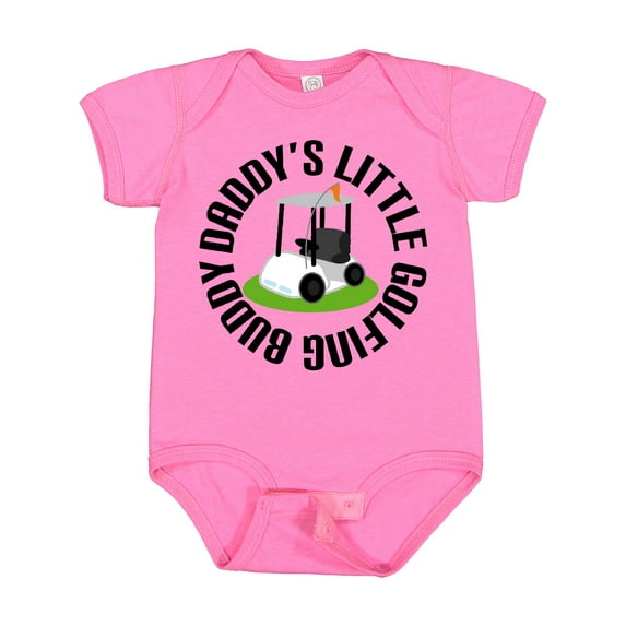 Inktastic Daddys Little Golfing Buddy Boys or Girls Baby Bodysuit
